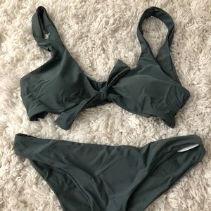Green bikini